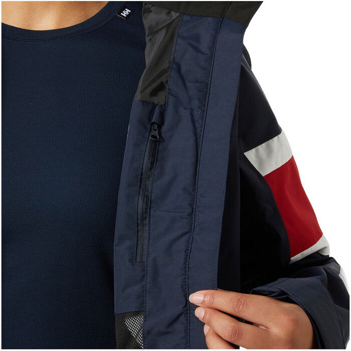 2024 Helly Hansen Womens Salt Original Sailing Jacket 34426 - Navy